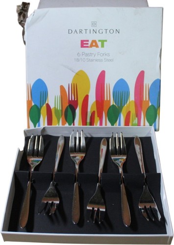 Dartington eat pastry - 6, forks