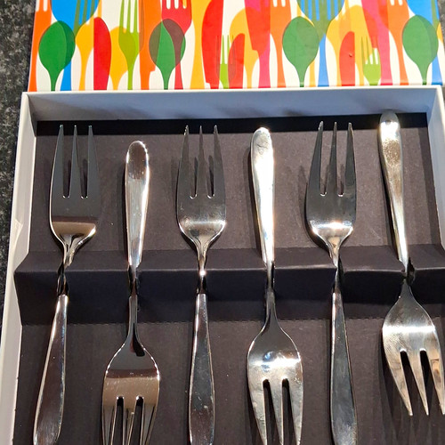 Dartington eat pastry forks - dartington,